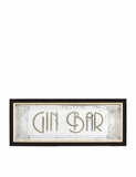 Gallery Direct Gin Bar medium wall mirror, UK version