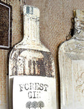 Gallery Direct Gin Collection Rectangle Framed Art 640mm x 1440mm, UK version