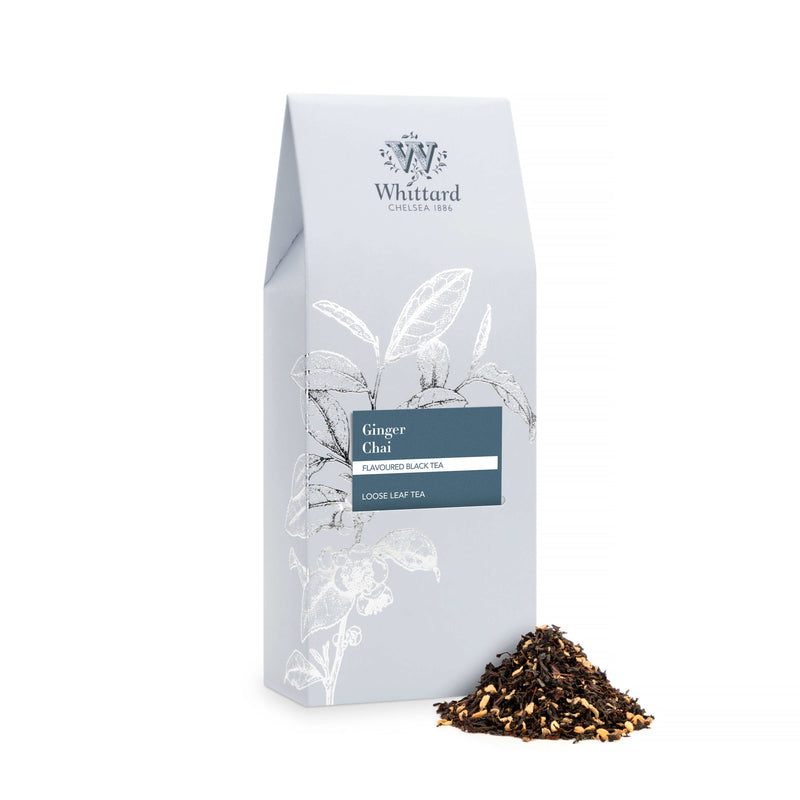 Whittard ginger chai spiced loose tea 100g, UK version