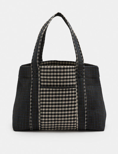 M&S M&S Gingham Shopper Bag- Buy online at McGrocer