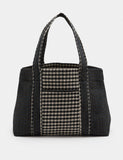 M&S Gingham Shopper patchwork bag, imported from the UK