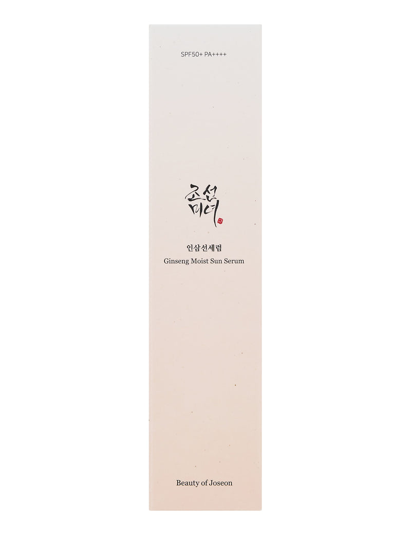 Beauty of Joseon Ginseng Moist Sun Serum SPF50+ 50ml, imported from the UK