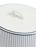 Wedgwood striped teapot 32oz fine bone china (British brand)