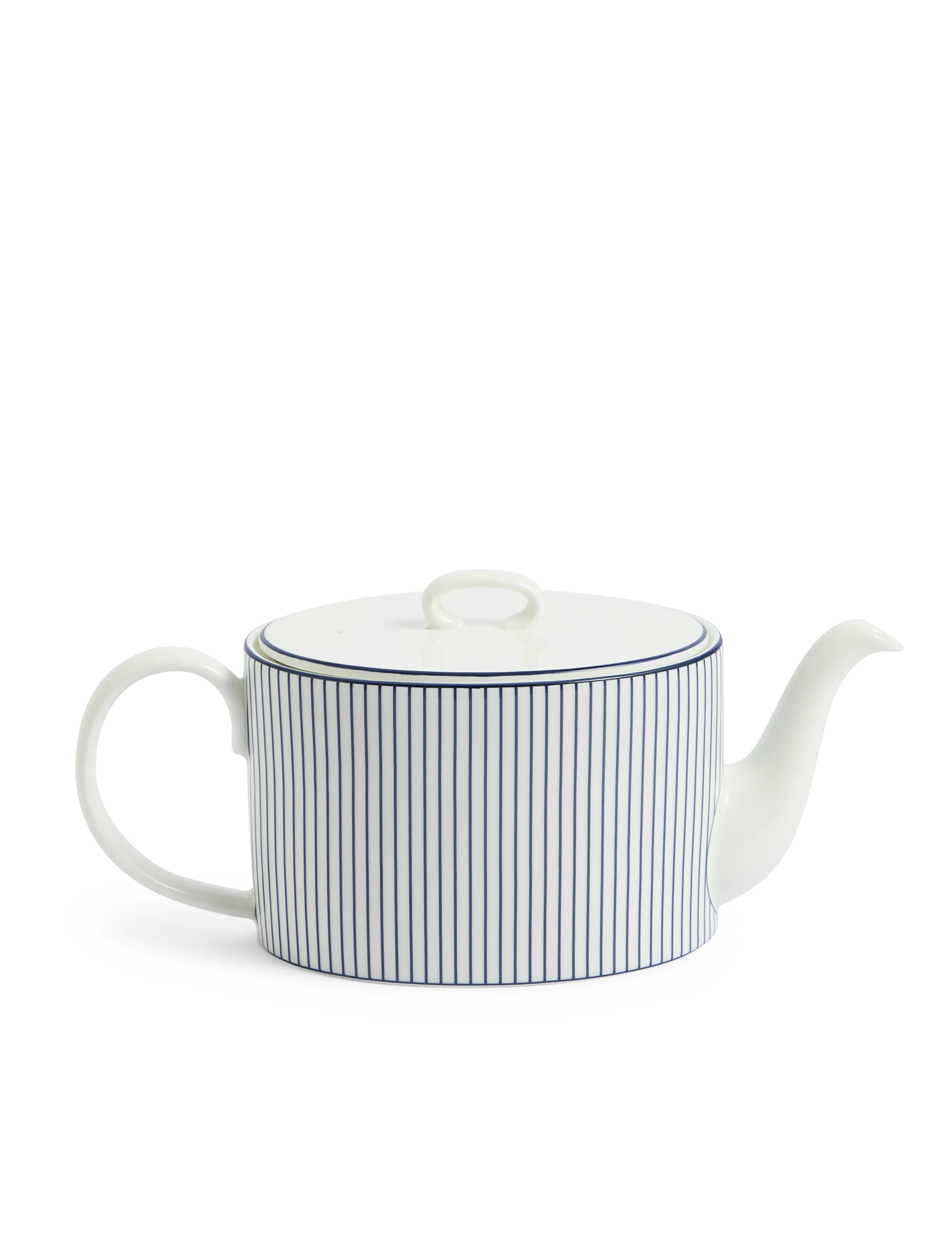 Wedgwood striped teapot 32oz fine bone china (British brand)
