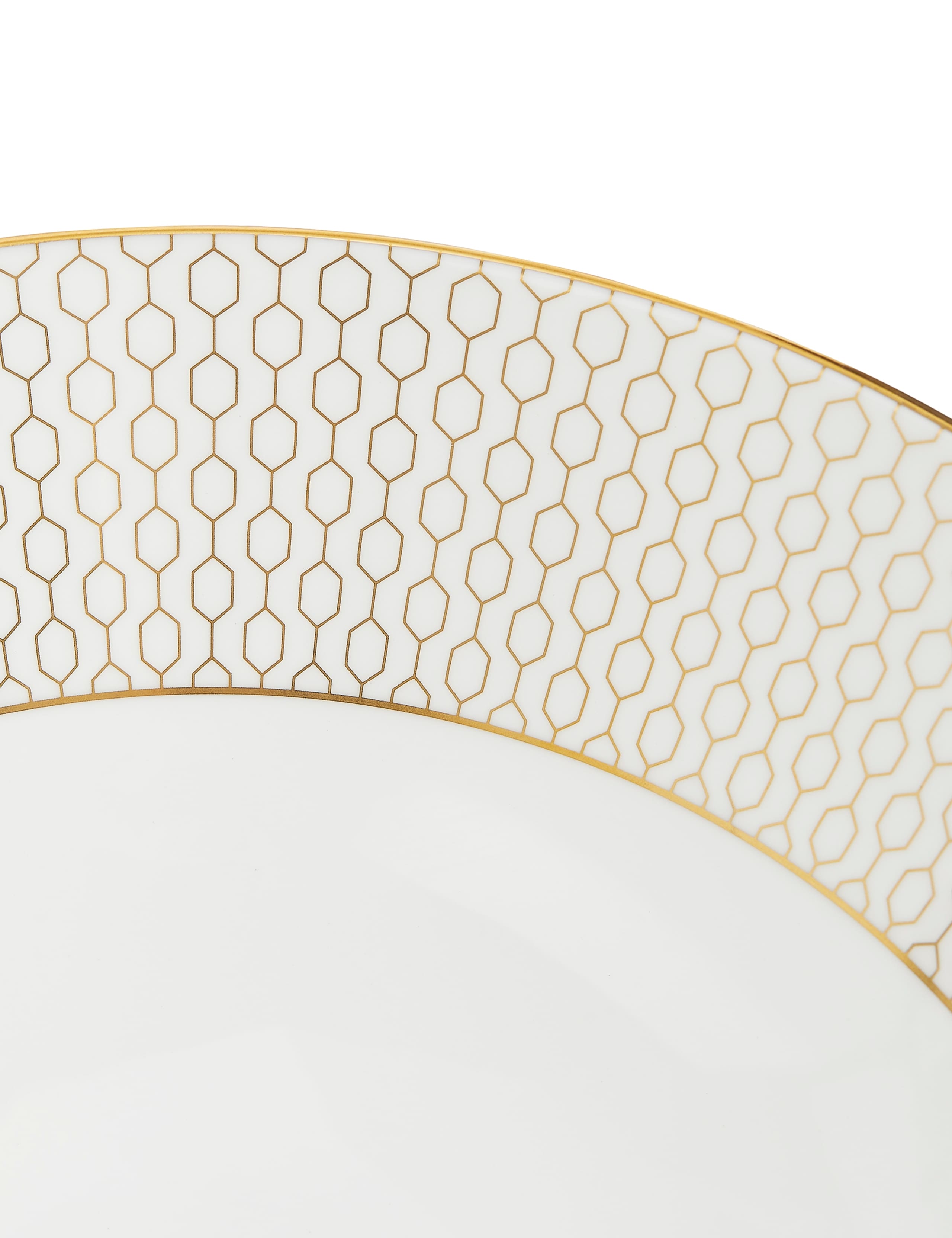 Wedgwood Gio Gold cereal bowl crafted from fine china, UK version