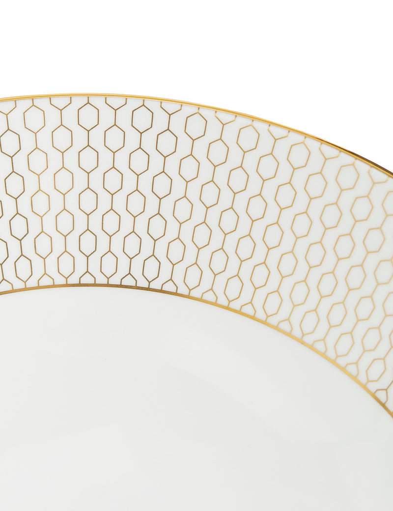 Wedgwood Gio Gold cereal bowl crafted from fine china, UK version