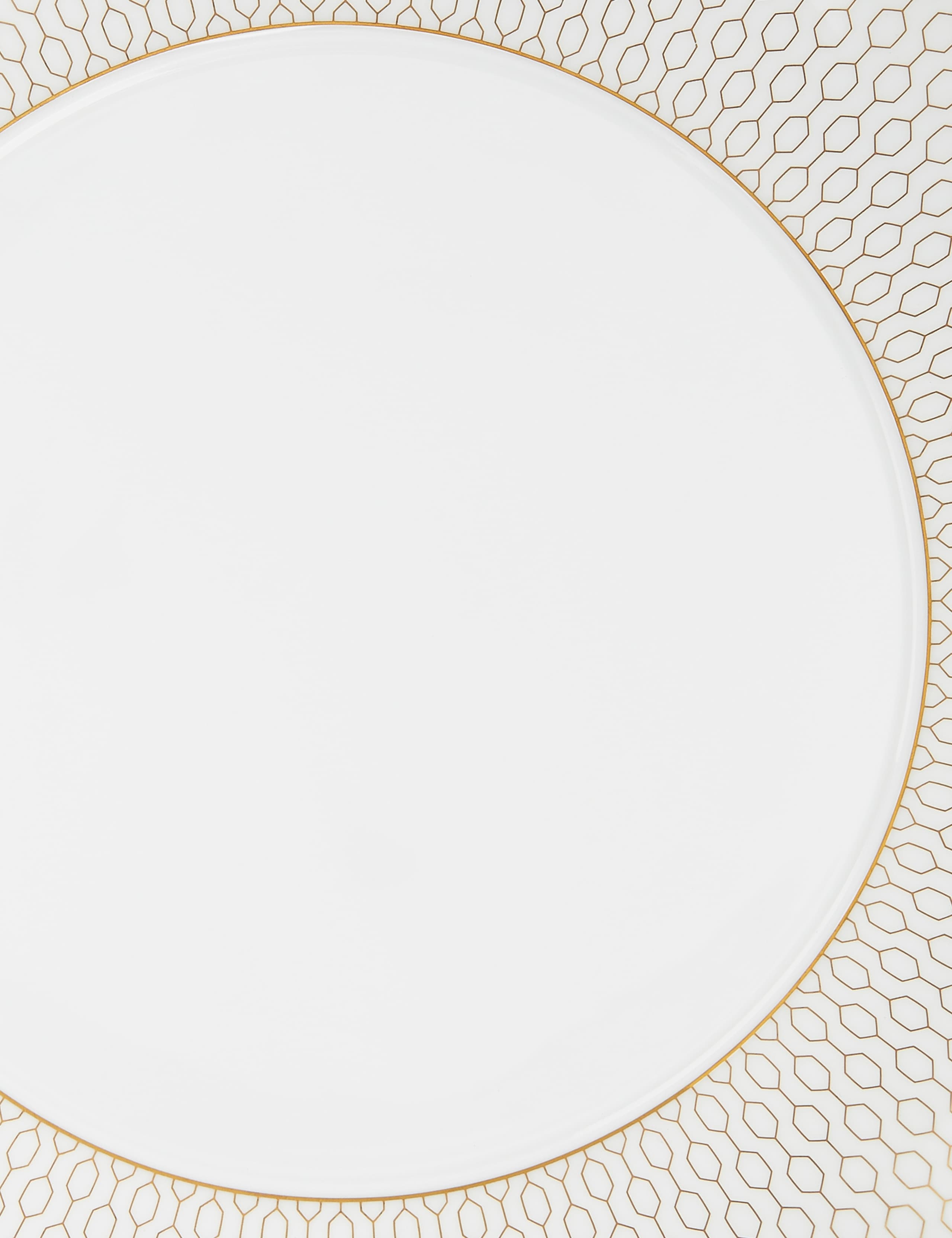 Wedgwood Gio Gold dinner plate 20.63 cm fine china, imported from the UK