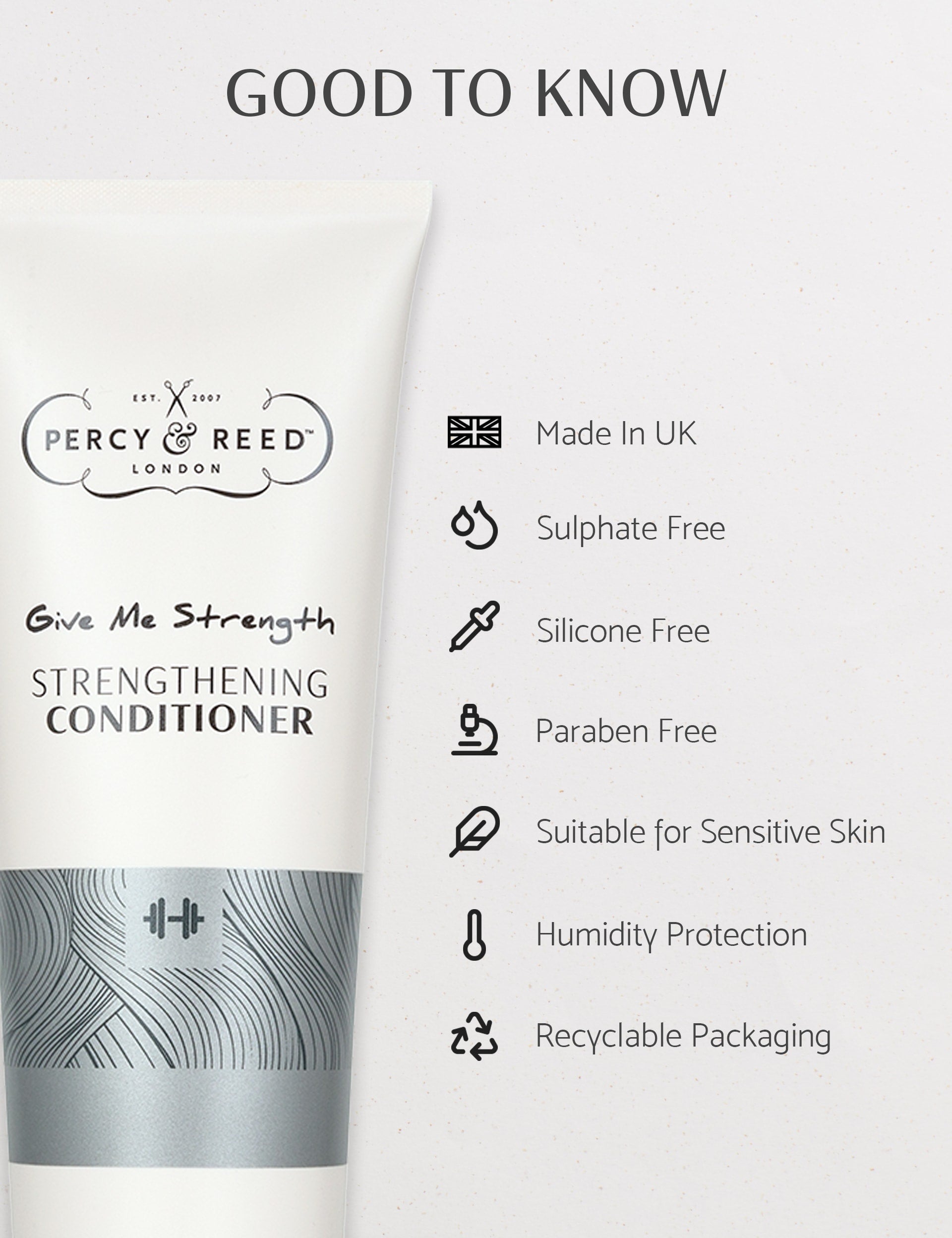 Percy & Reed strengthening conditioner 250ml, UK version