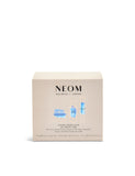 NEOM De-Stress Trio with candle, bath milk, and pen, imported from UK