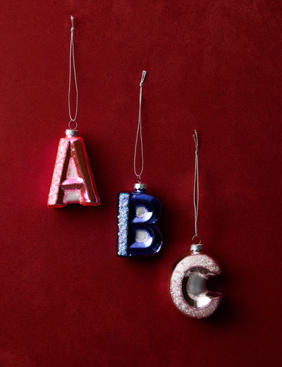 M&S Glass Beaded Hanging Alphabet Decoration- Buy online at McGrocer
