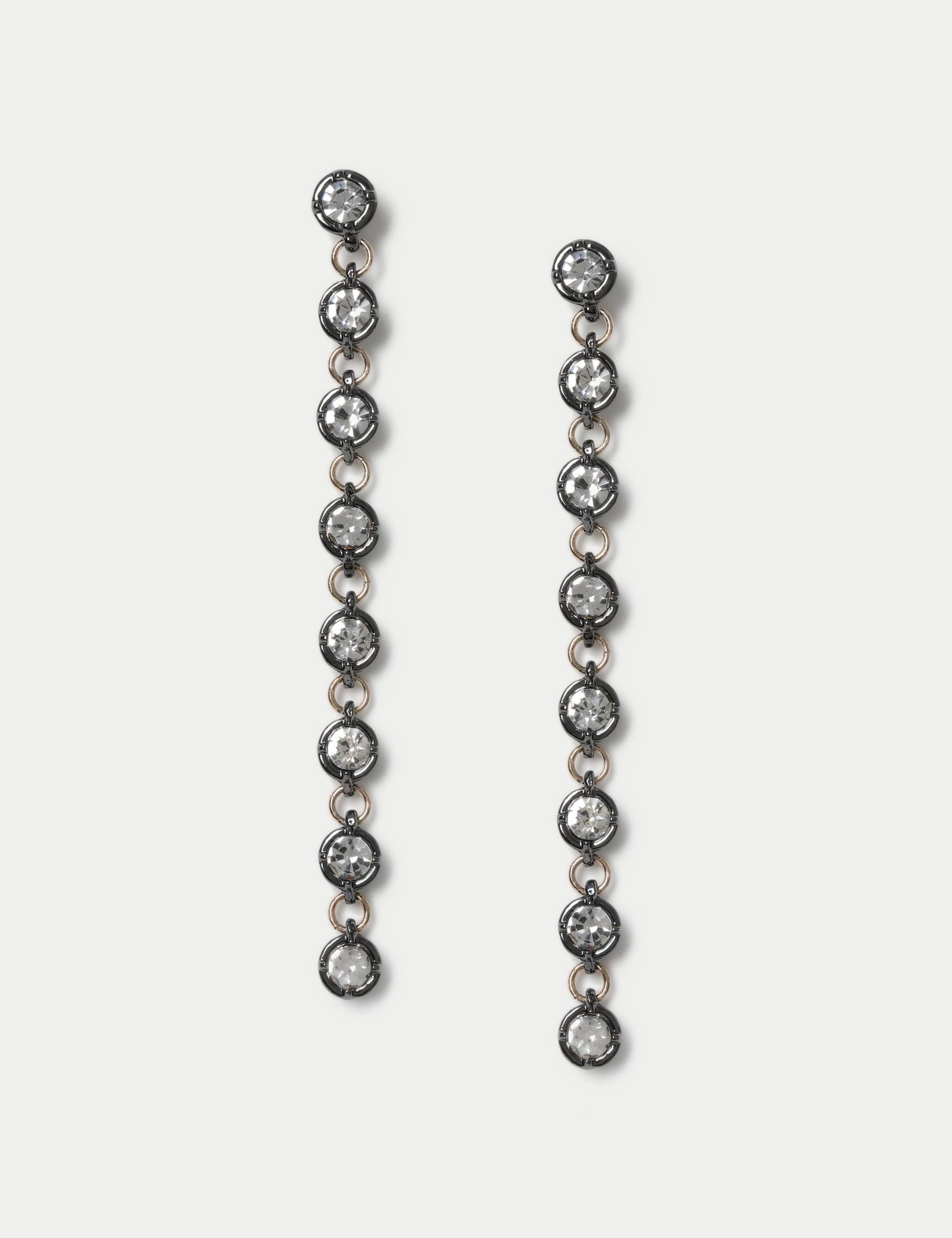 M&S glass drop earrings, UK version