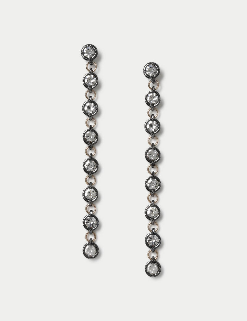 M&S glass drop earrings, UK version