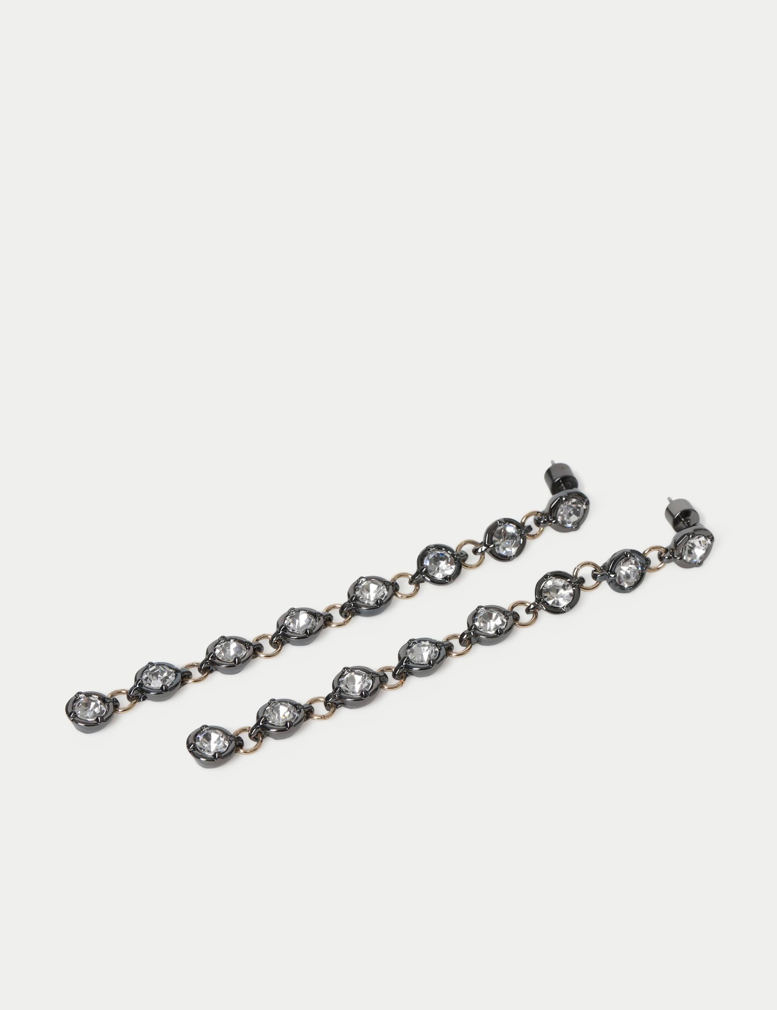 M&S glass drop earrings, UK version