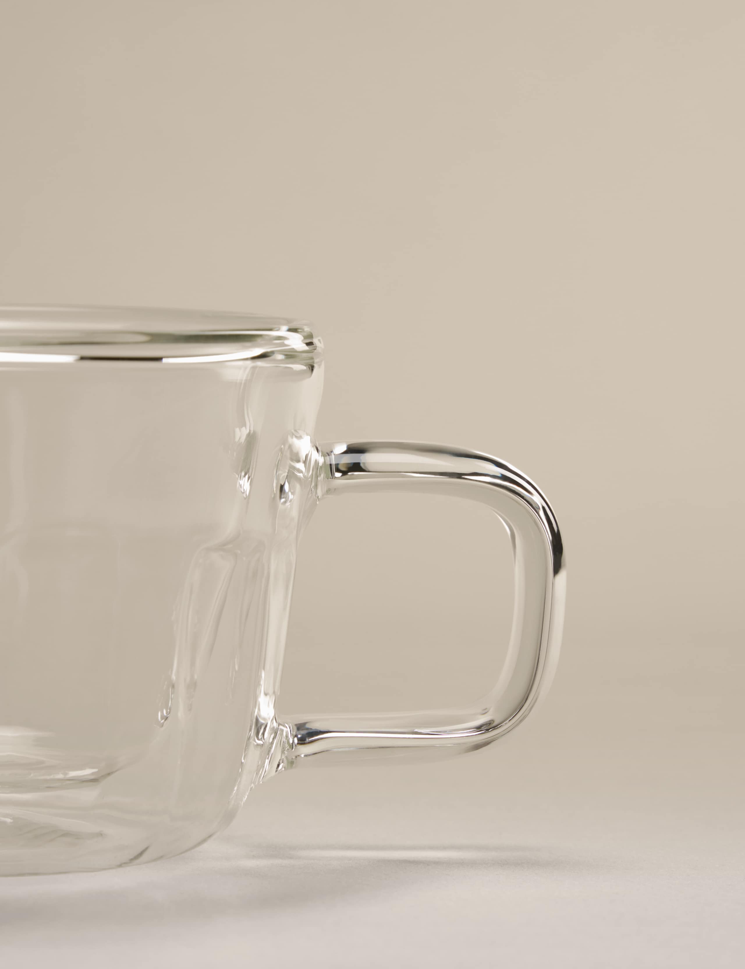 M&S Kelly Hoppen double-walled glass espresso cup (British brand)