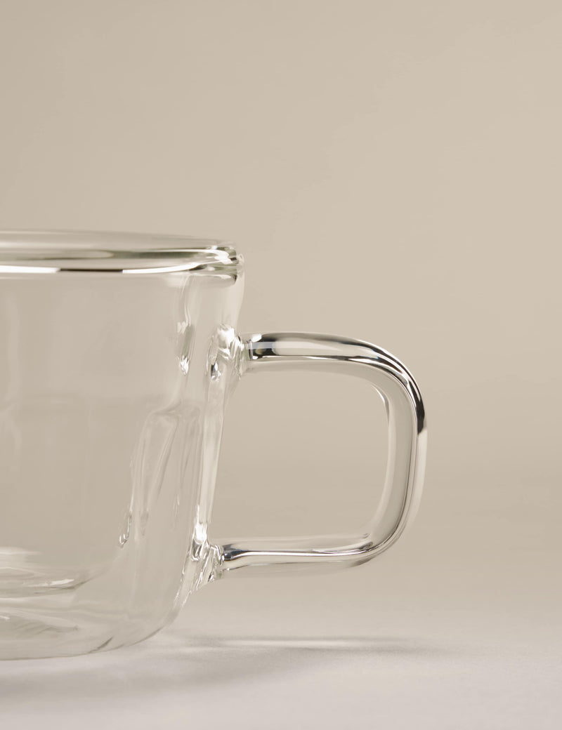 M&S Kelly Hoppen double-walled glass espresso cup (British brand)