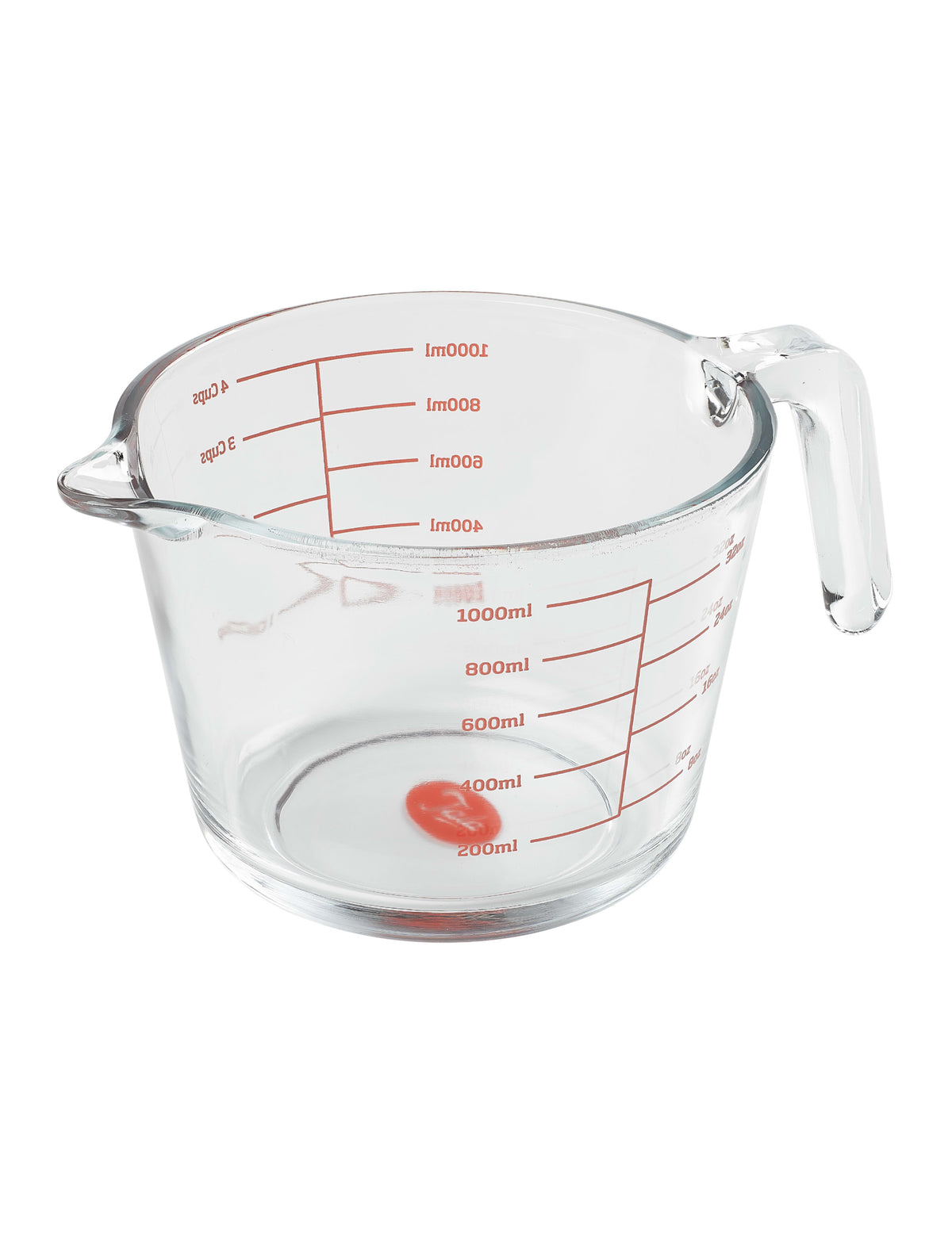 Tala glass measuring jug with metric and imperial scales, imported from the UK