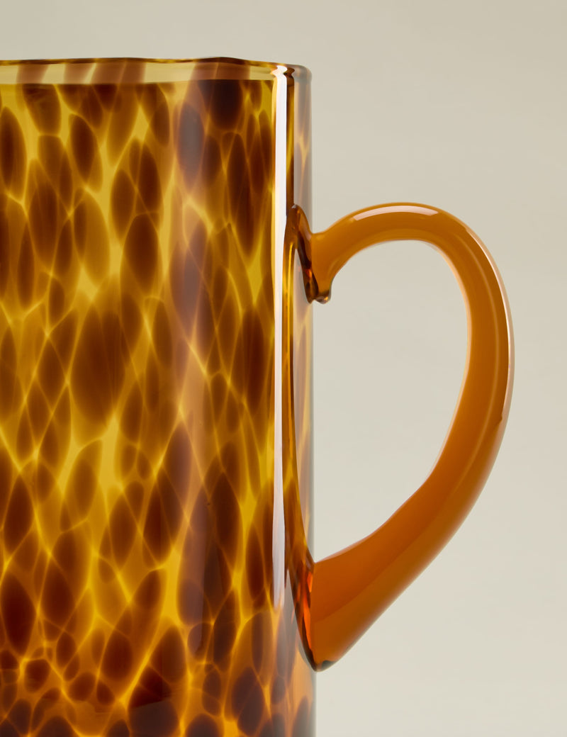 Glass speckle jug 25cm, UK version
