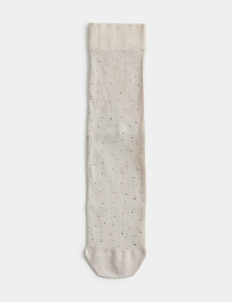 M&S glitter embellished crew socks, UK version