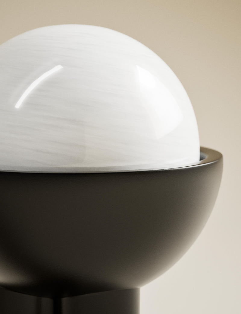 M&S Globe Table Lamp glass globe imported from the UK