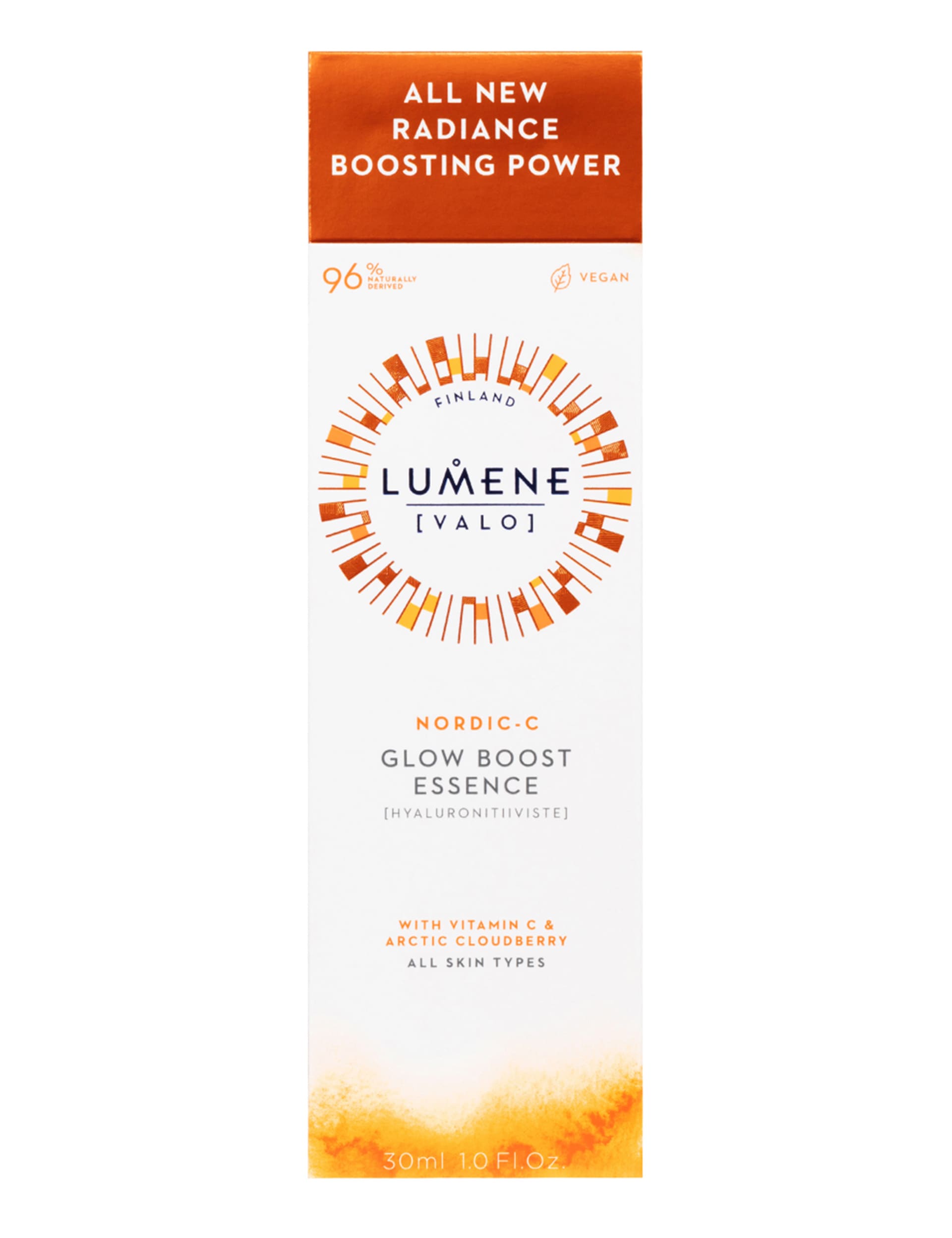 Lumene Glow Boost Essence face serum 30ml, UK version