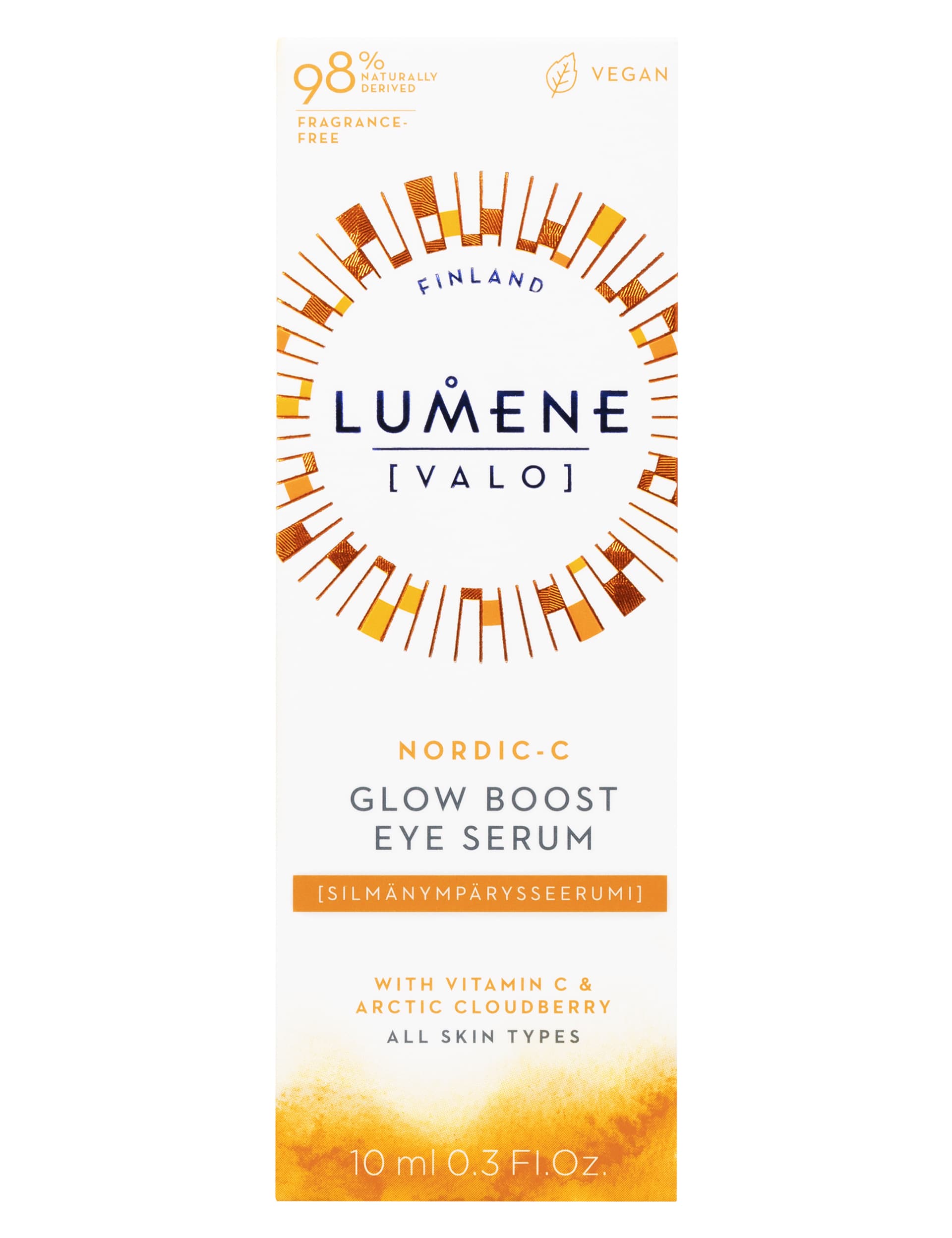 Lumene glow boost eye serum 10ml, UK version