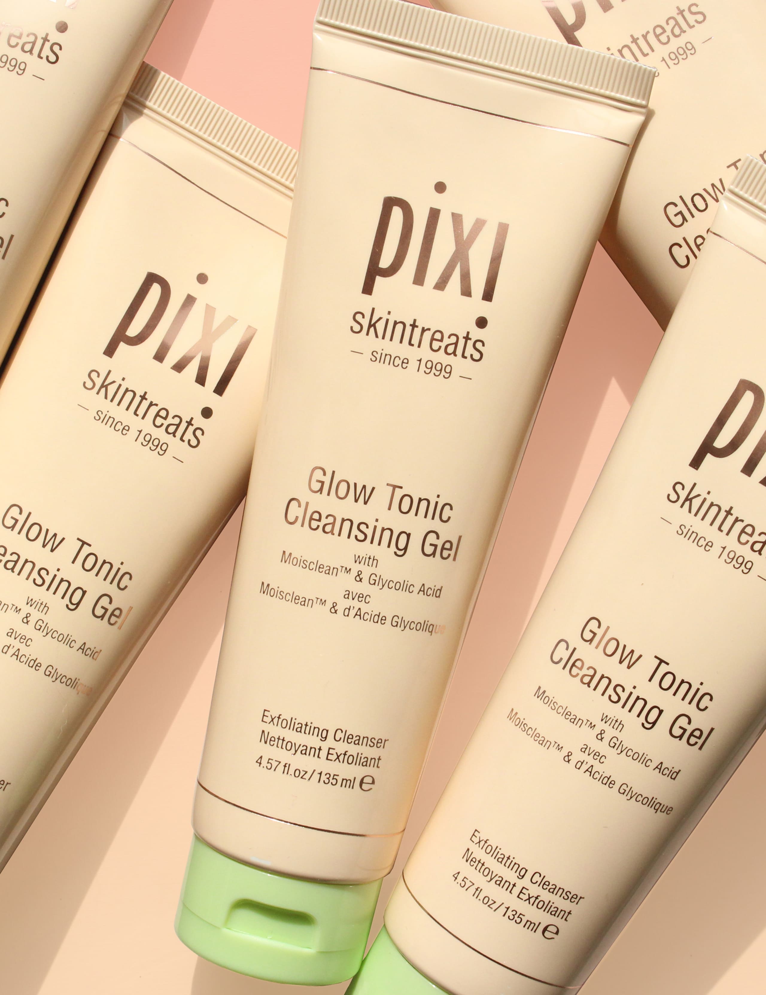 Pixi Beauty Glow Tonic facial cleansing gel 135ml, UK version