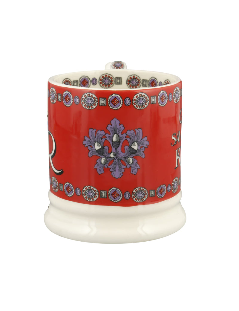 Emma Bridgewater God Save The King half-pint ceramic mug, UK version