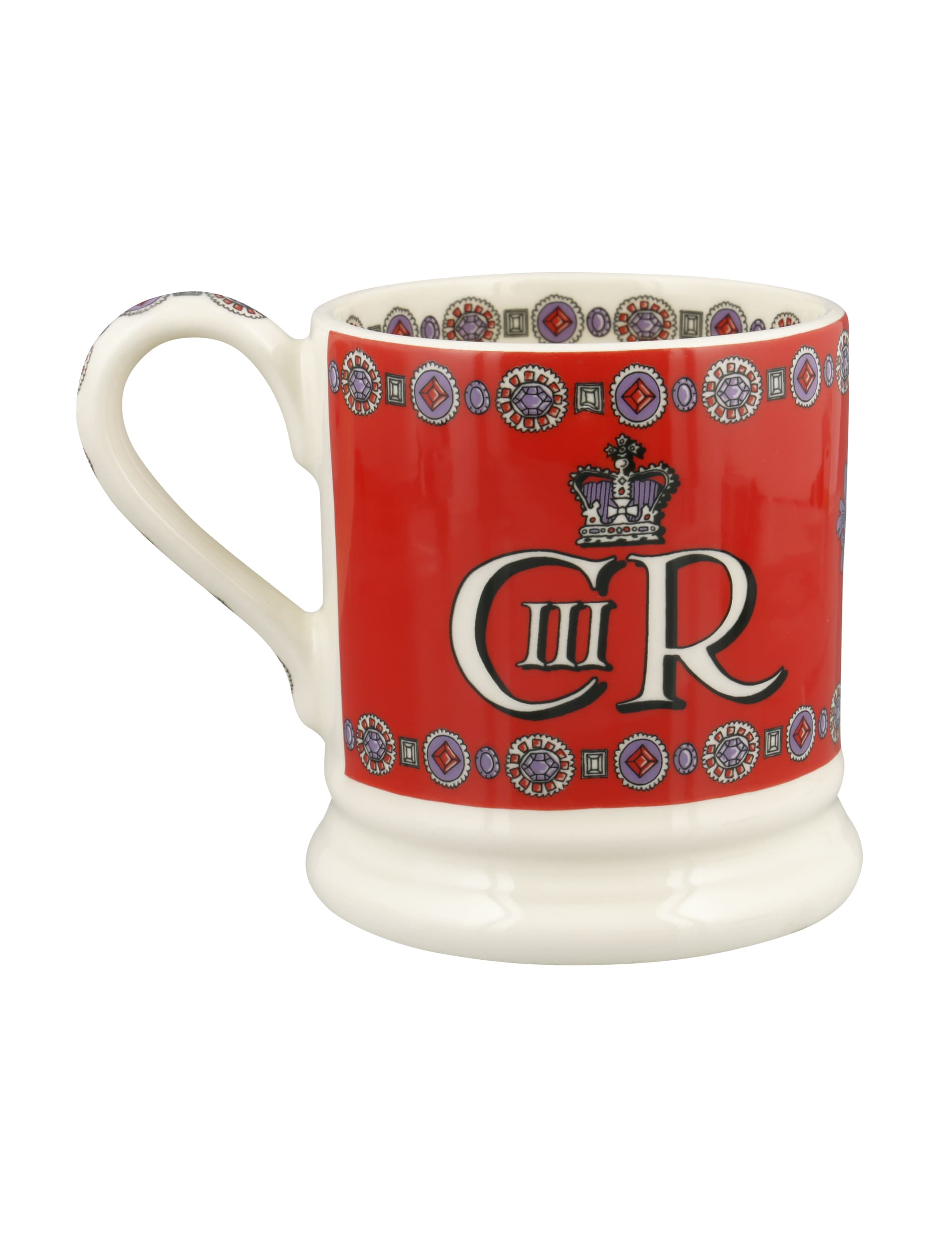 Emma Bridgewater God Save The King half-pint ceramic mug, UK version