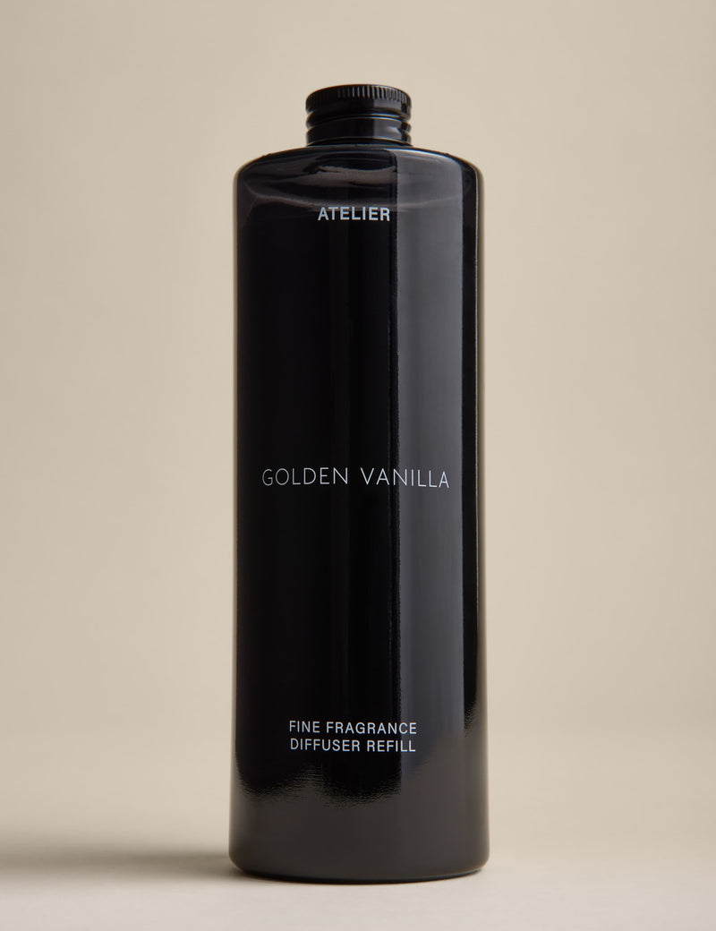 Atelier Golden Vanilla diffuser refill 400ml, imported from the UK