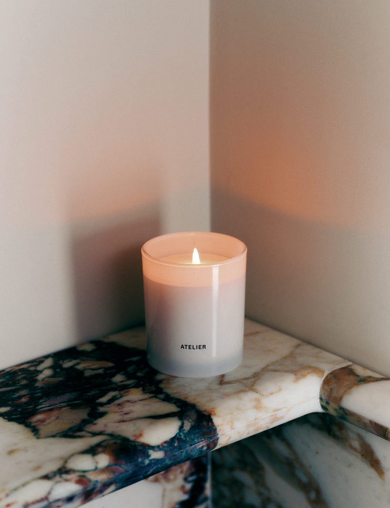 Golden Vanilla scented candle Atelier collection - British product