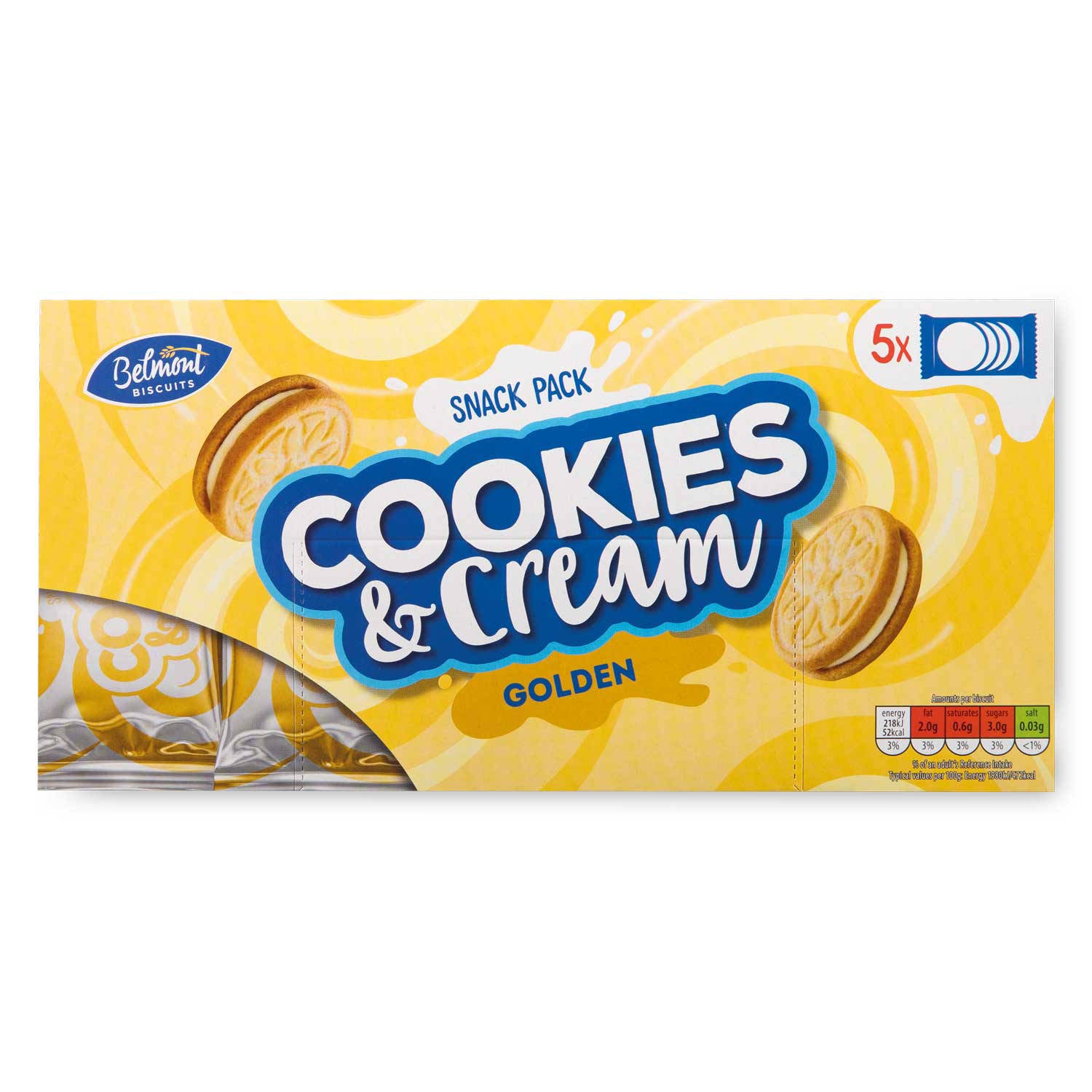 Cookies and cream snack pack, imported from the UK