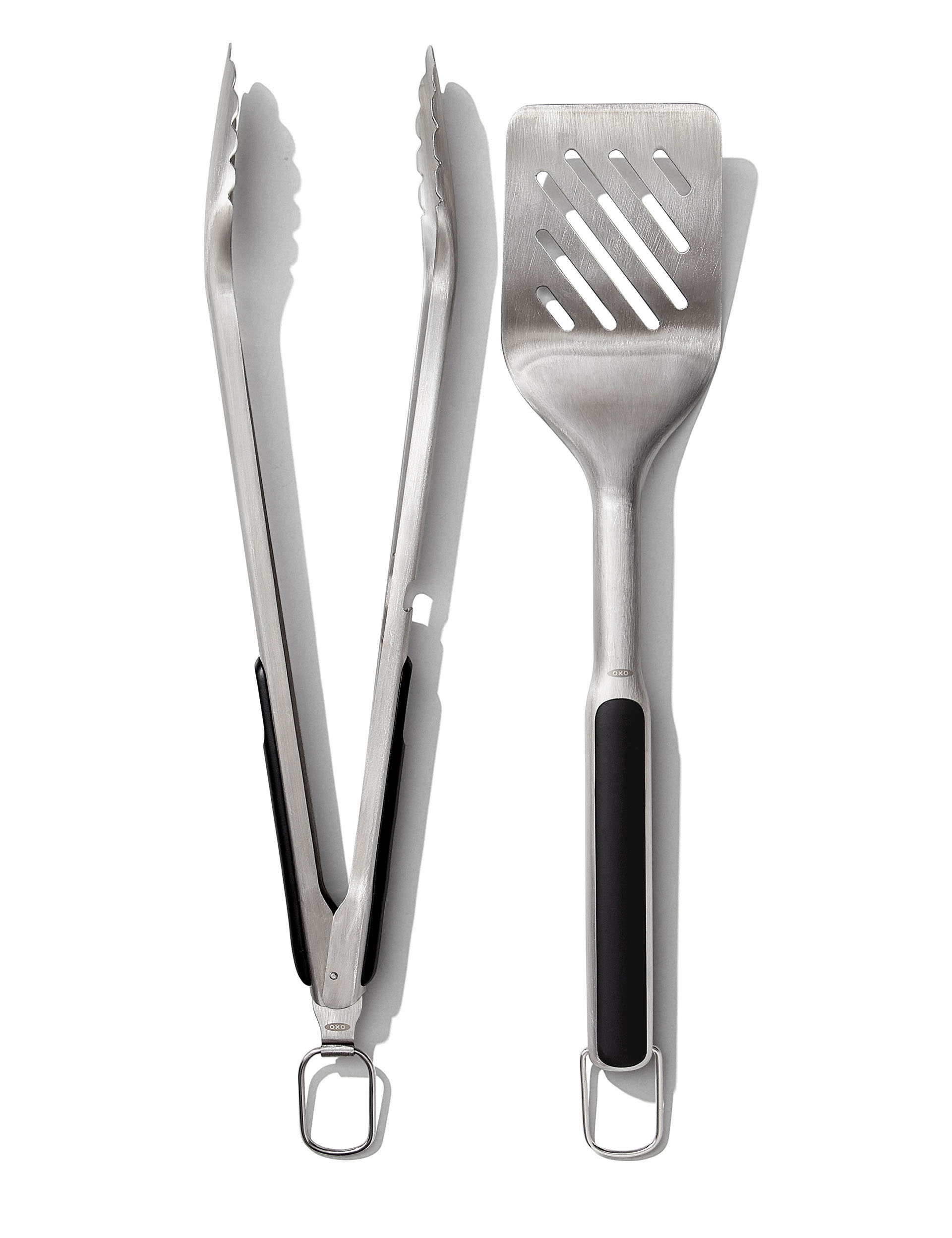 Good Grips grilling turner and tongs set, UK version