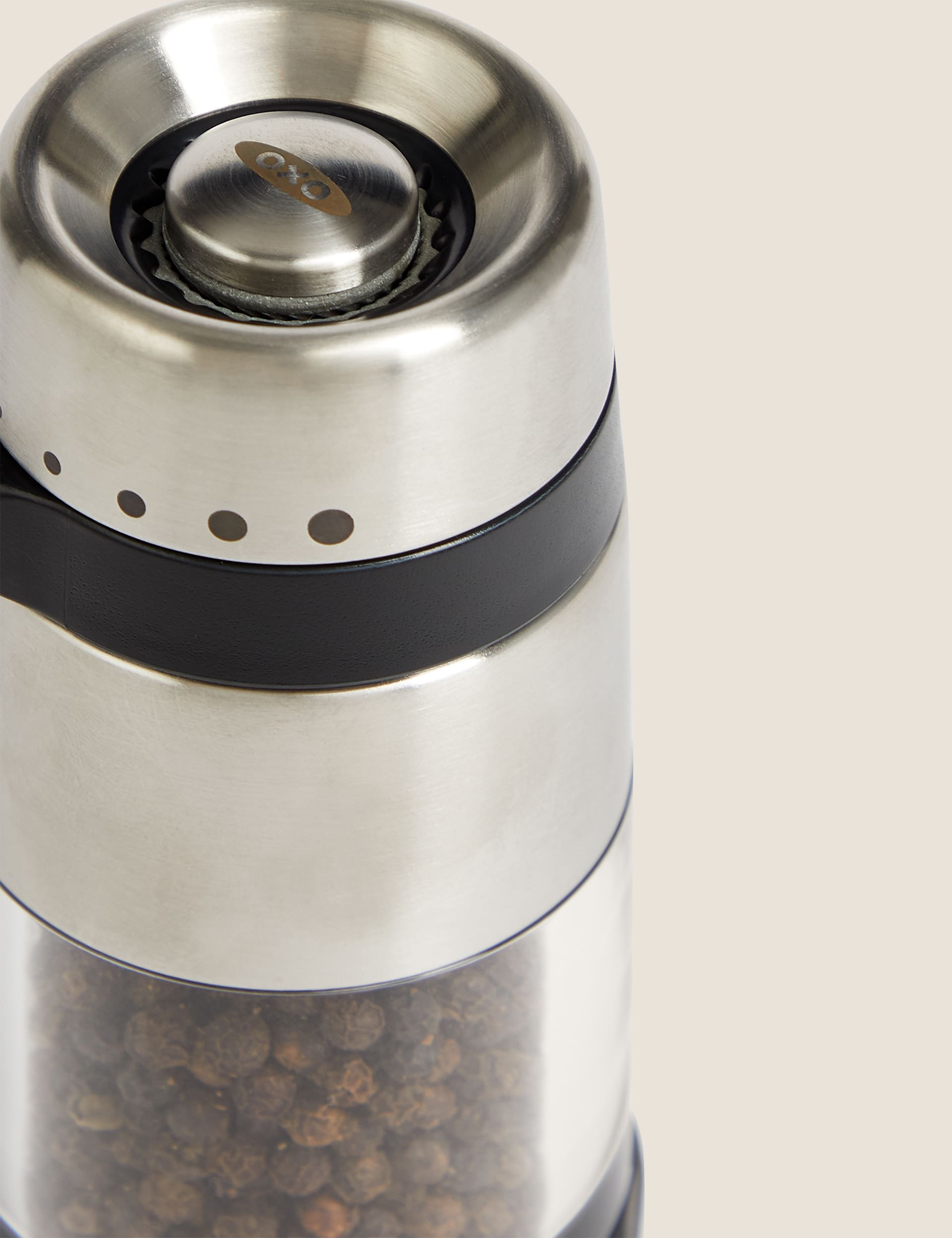 Good Grips pepper mill, UK version