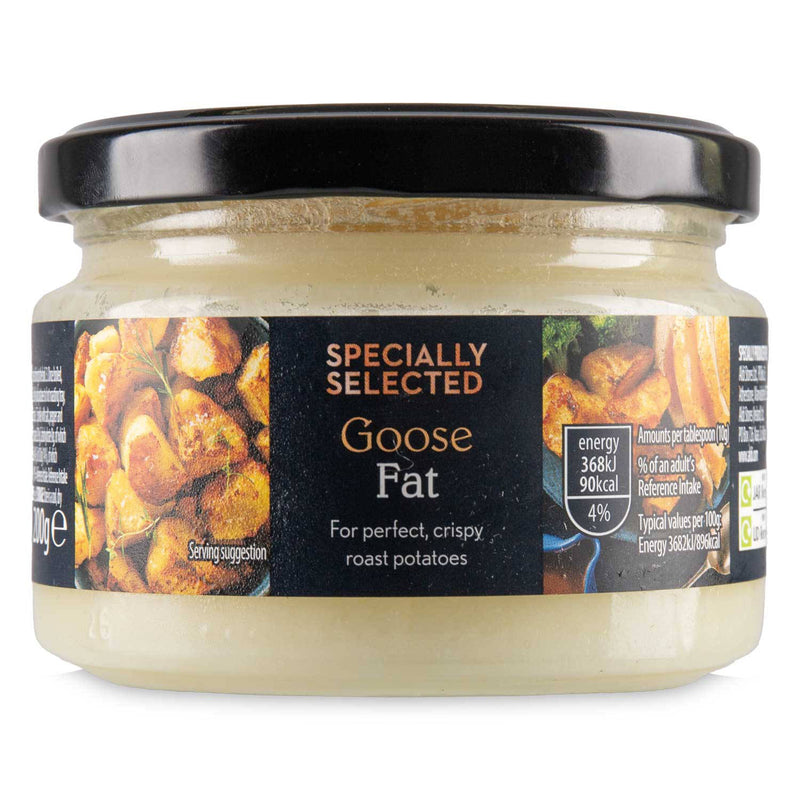 Specially Selected goose fat - British product