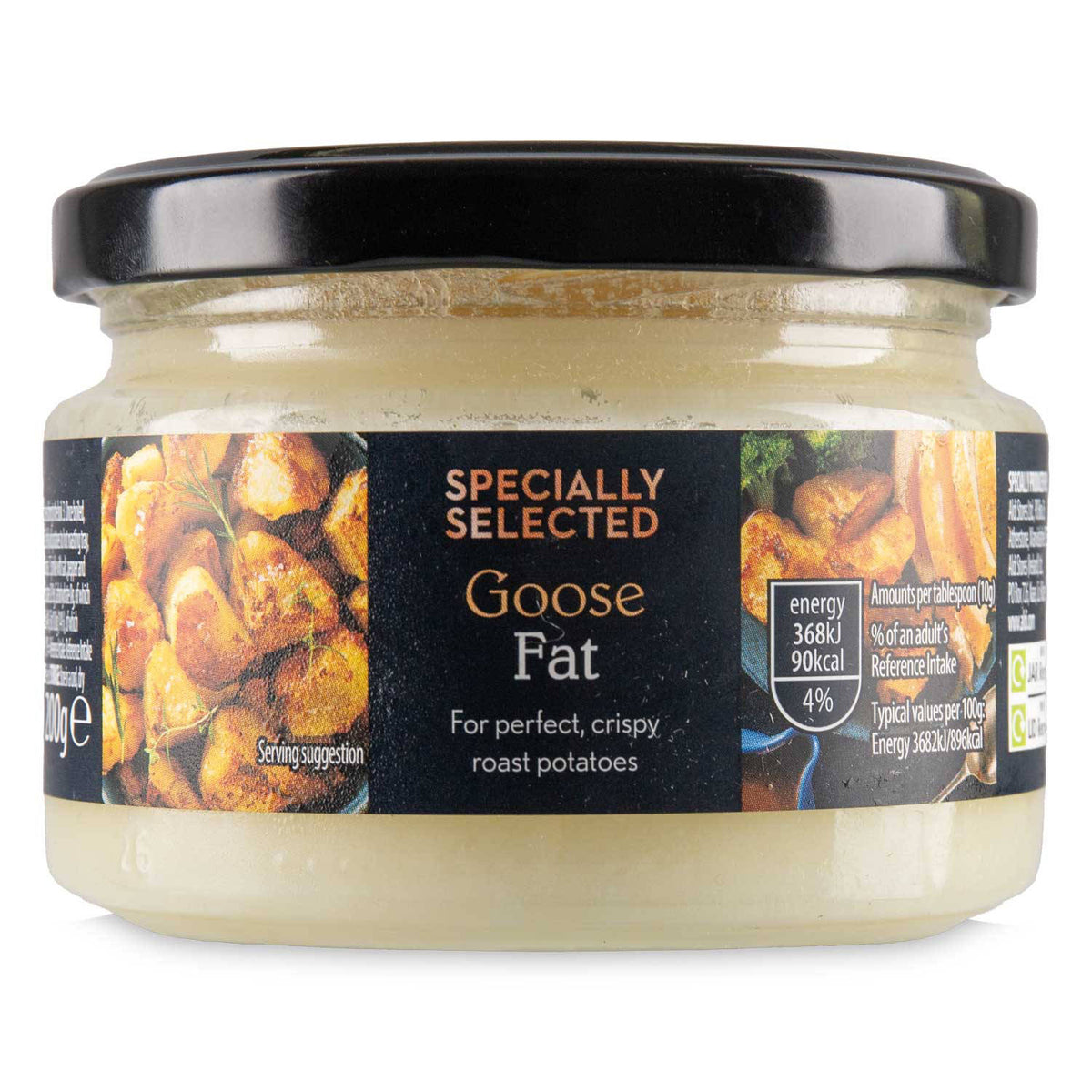 Specially Selected goose fat - British product