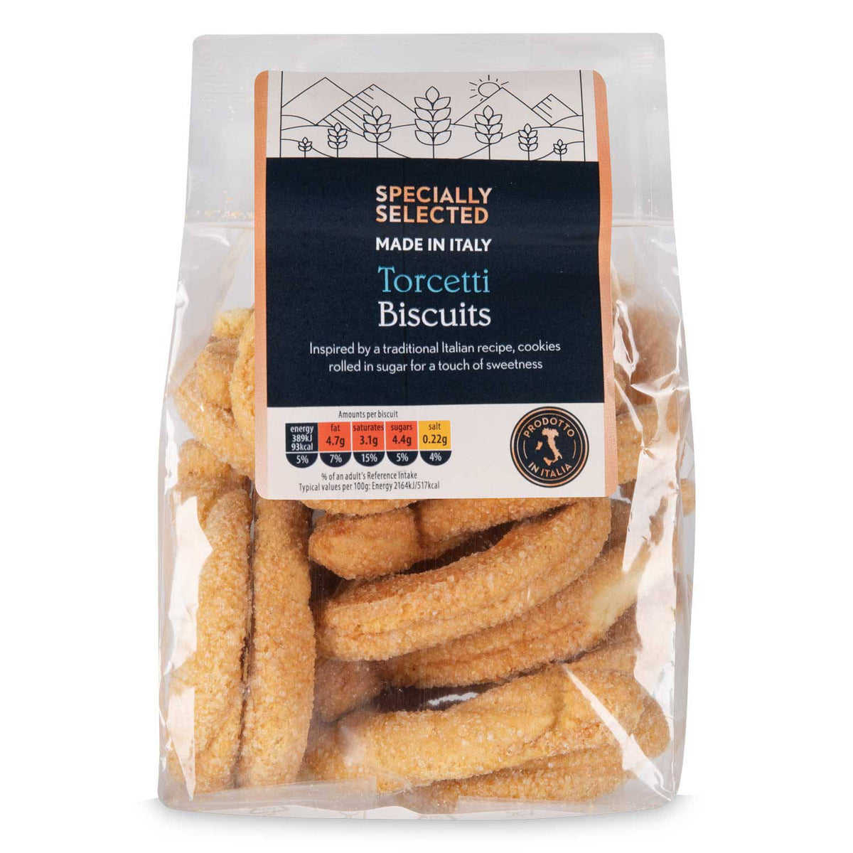 Italian Biscuits Torcetti (British brand)