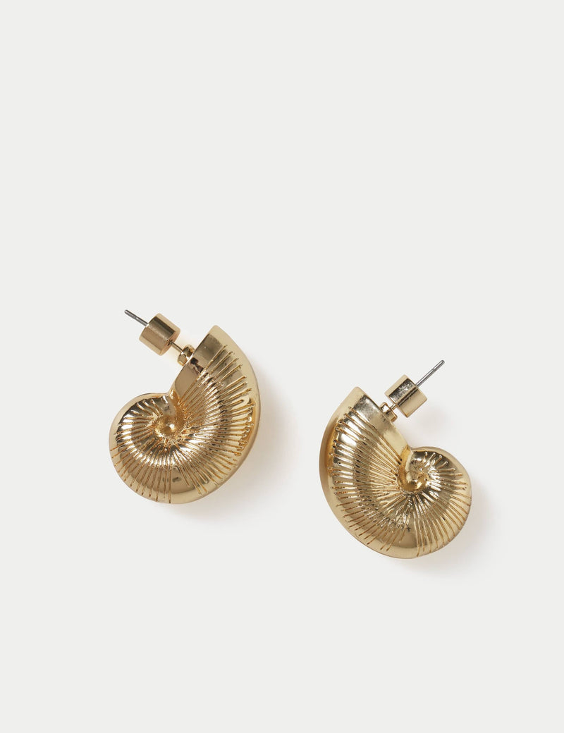 Gradual chunky hoop earrings 28mm metal, imported from the UK