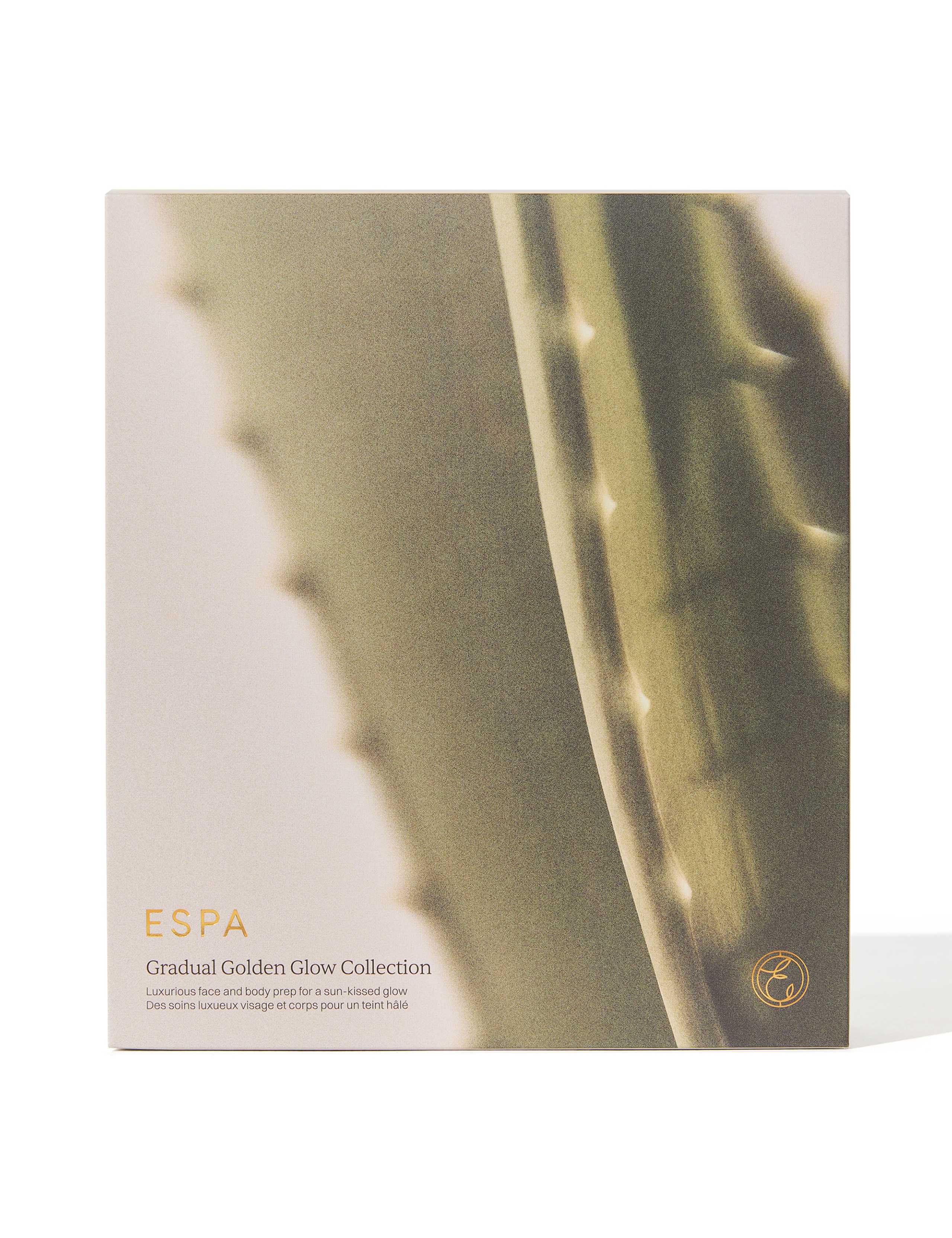 ESPA Gradual Golden Glow Collection with brush (British brand)