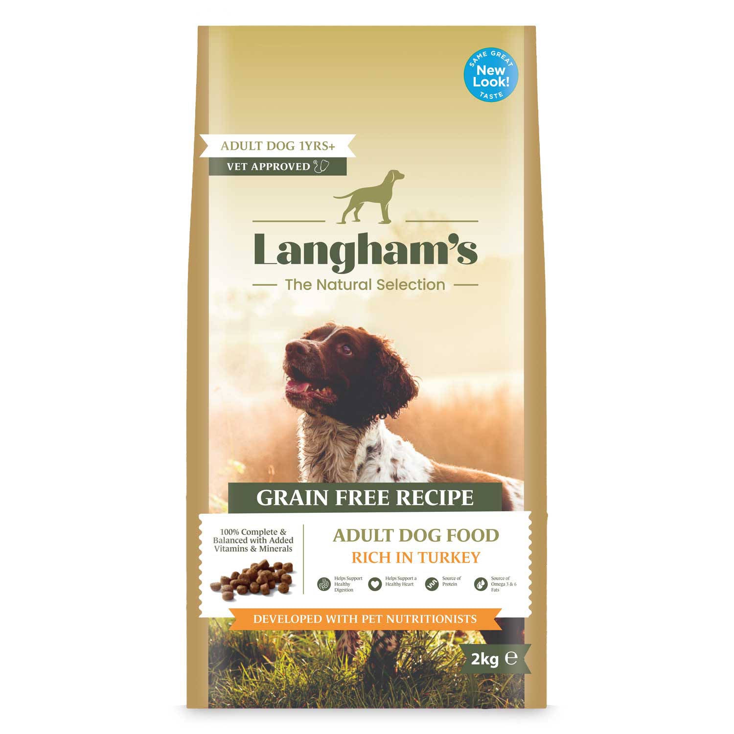 Grain-free peanut-free recipe dog food (British brand)