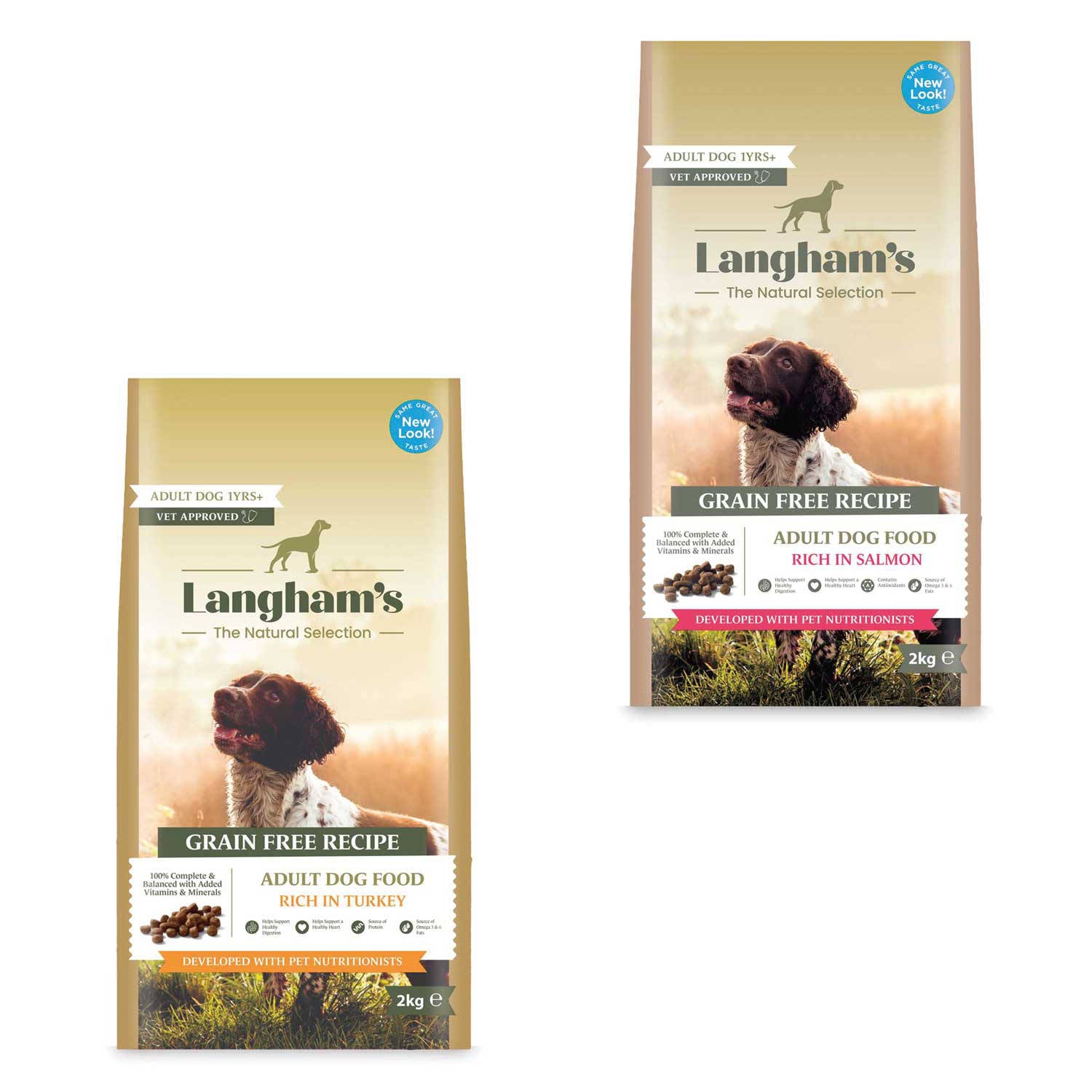 Grain-free peanut-free recipe dog food (British brand)