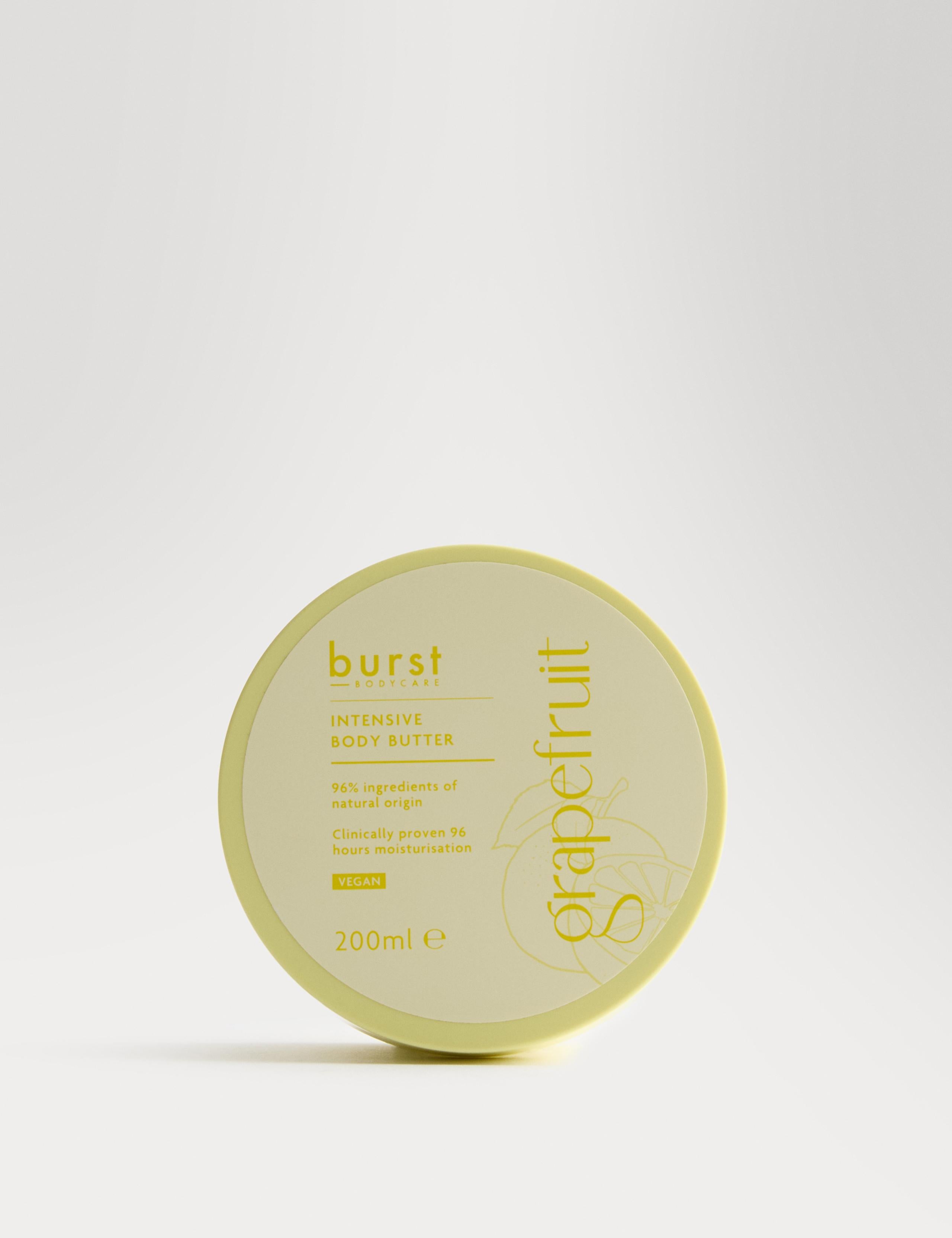 Burst Bodycare grapefruit body butter 200ml, UK version
