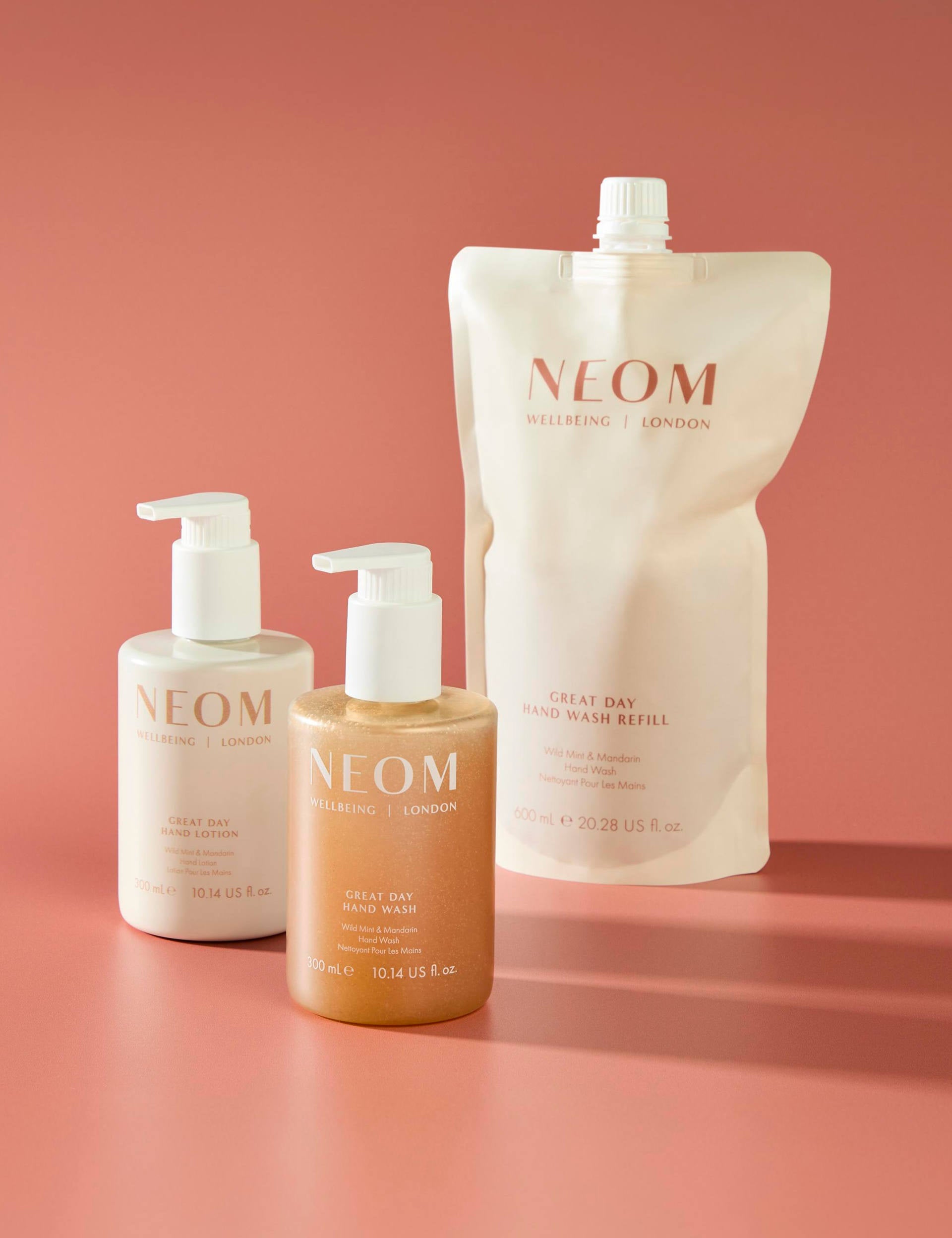 NEOM hand wash Wild Mint & Mandarin 300ml, UK version