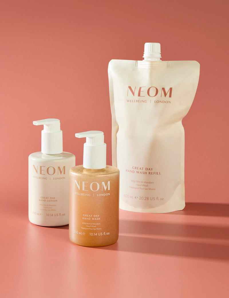 NEOM hand wash Wild Mint & Mandarin 300ml, UK version