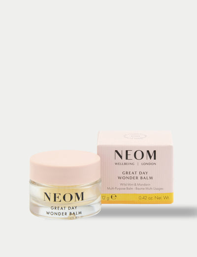 M&S NEOM Wellbeing Great Day Wonder Balm Skin and Lip Balm 12 g- Buy online at McGrocer