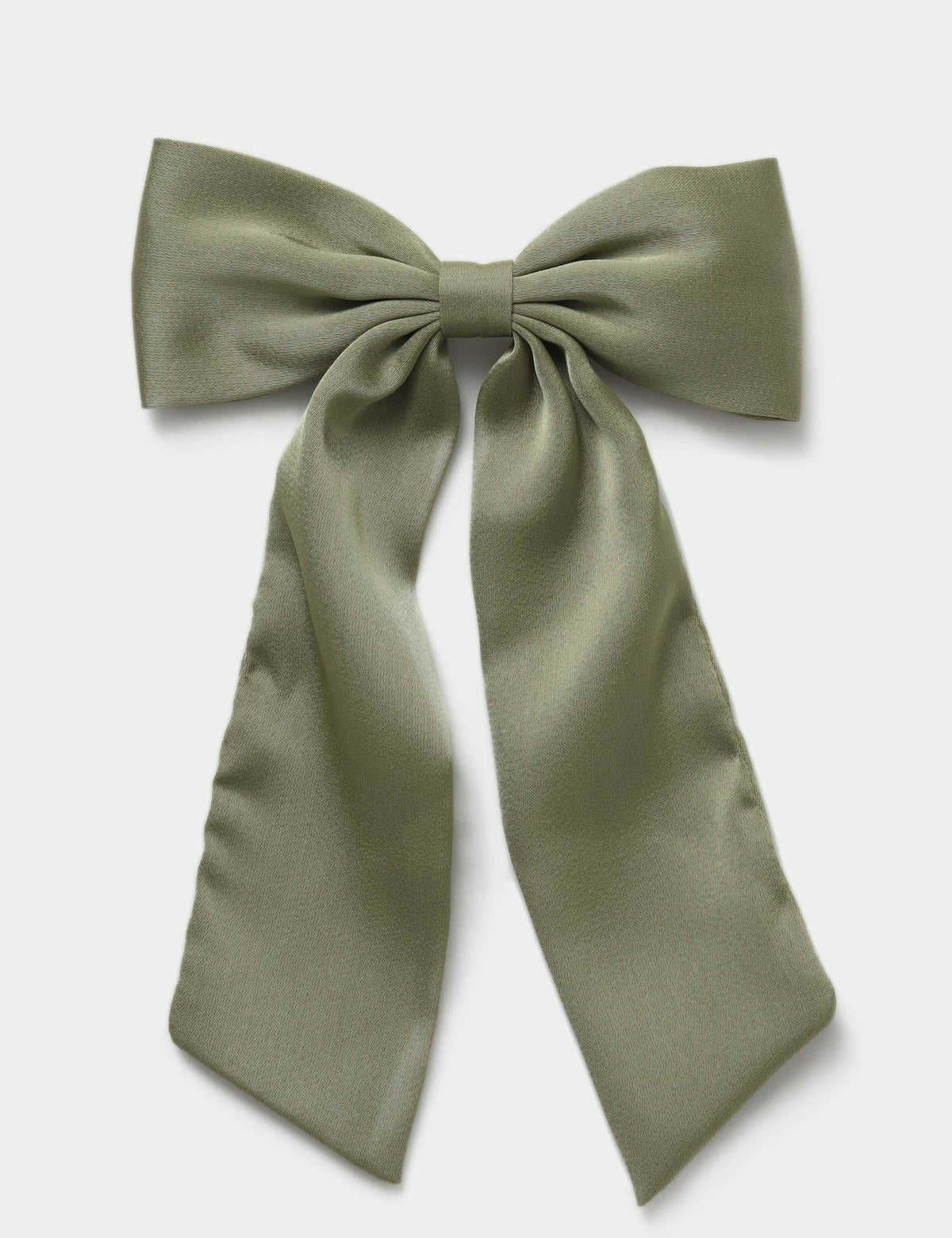 OG green large hair bow - British product