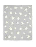 Mamas & Papas grey chenille star print shawl, UK version