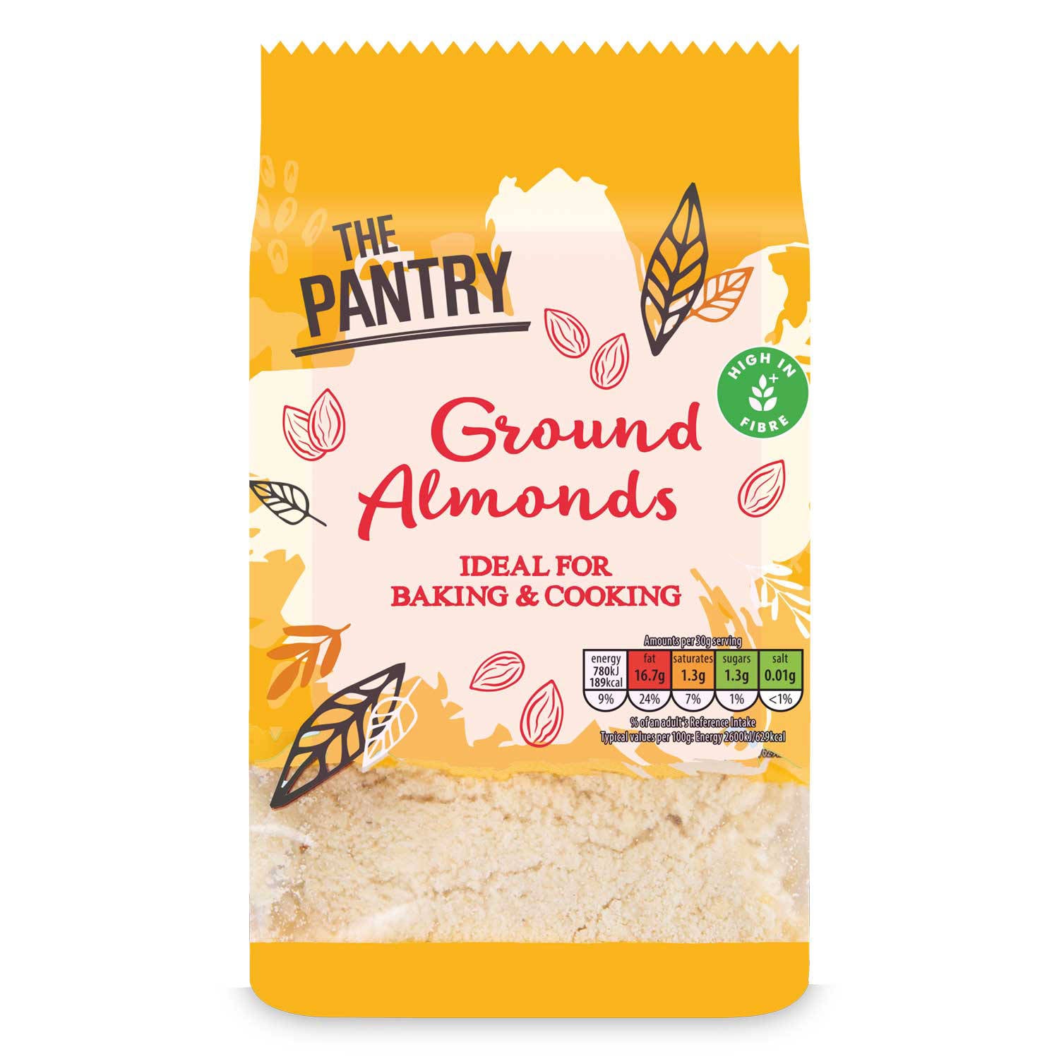 Ground almonds for baking and cooking - British product
