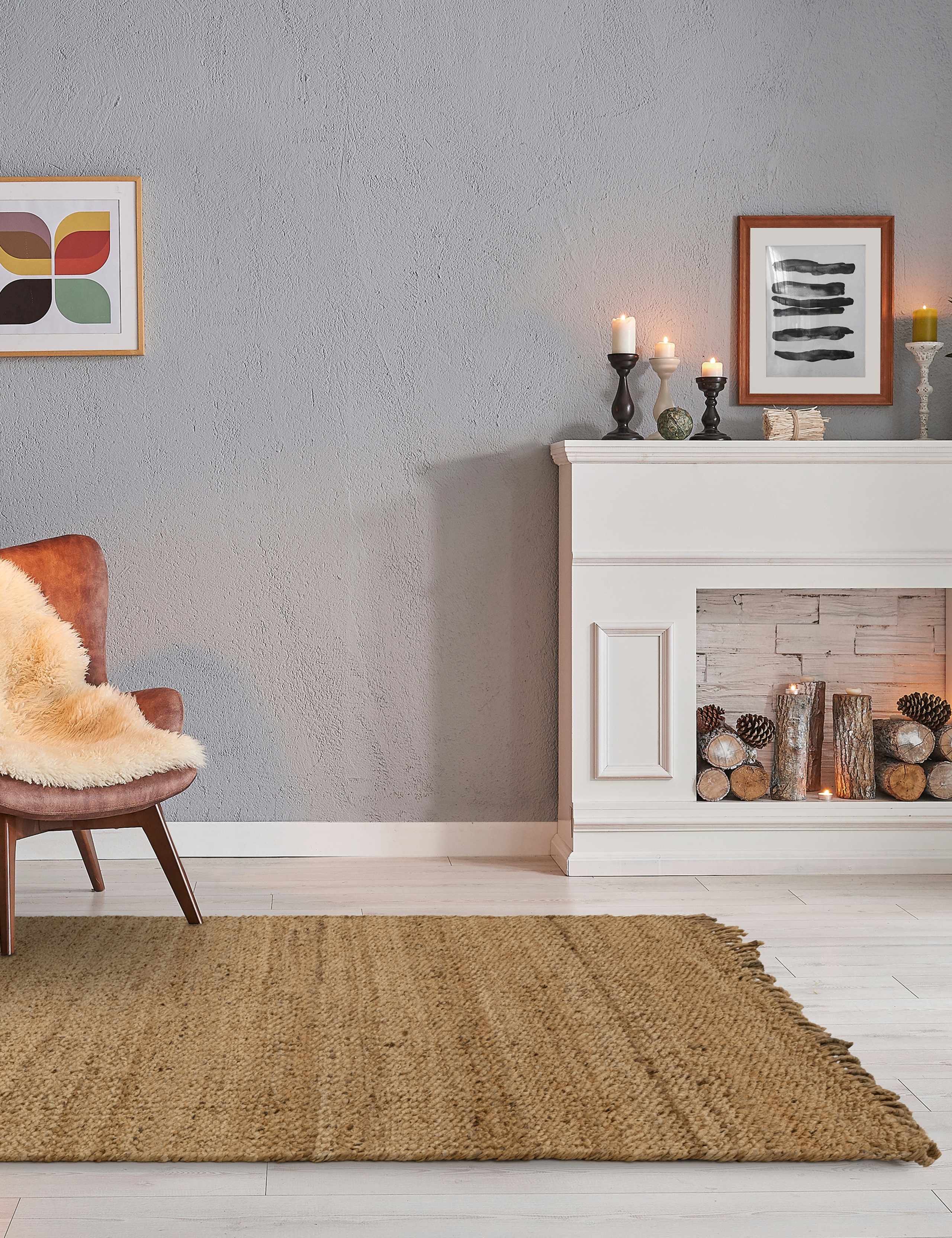 Grove natural rug 160x230 cm, UK version