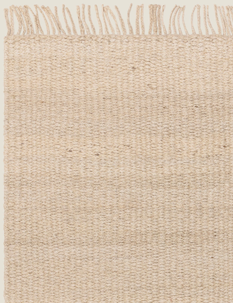 Asiatic Grove Sand Rug wool-rich flatweave rug, imported from the UK
