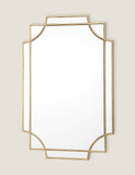 Guapo rectangular wall mirror 90x60cm, UK version